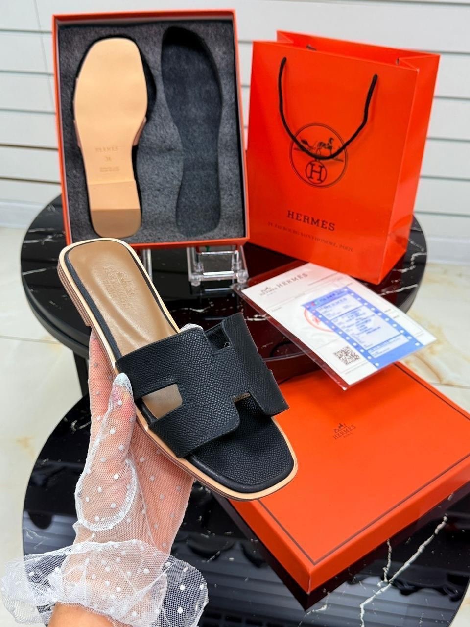 шлепки эрмес оран,шлепанцы hermes,,шлепки гермес женские,шлепанцы женские
