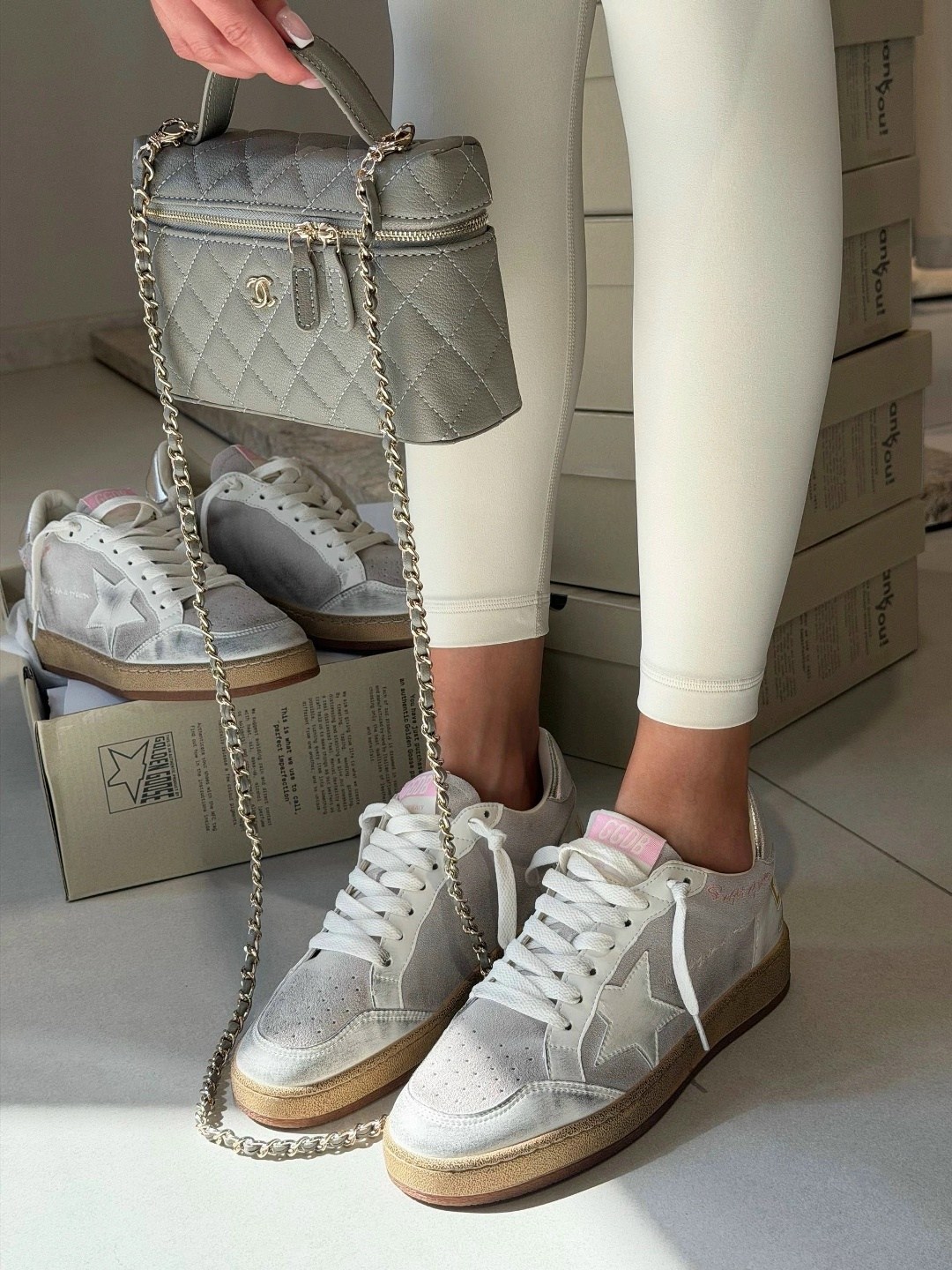 ,golden goose кроссовки,женские кеды, повседневные,замшевые кеды