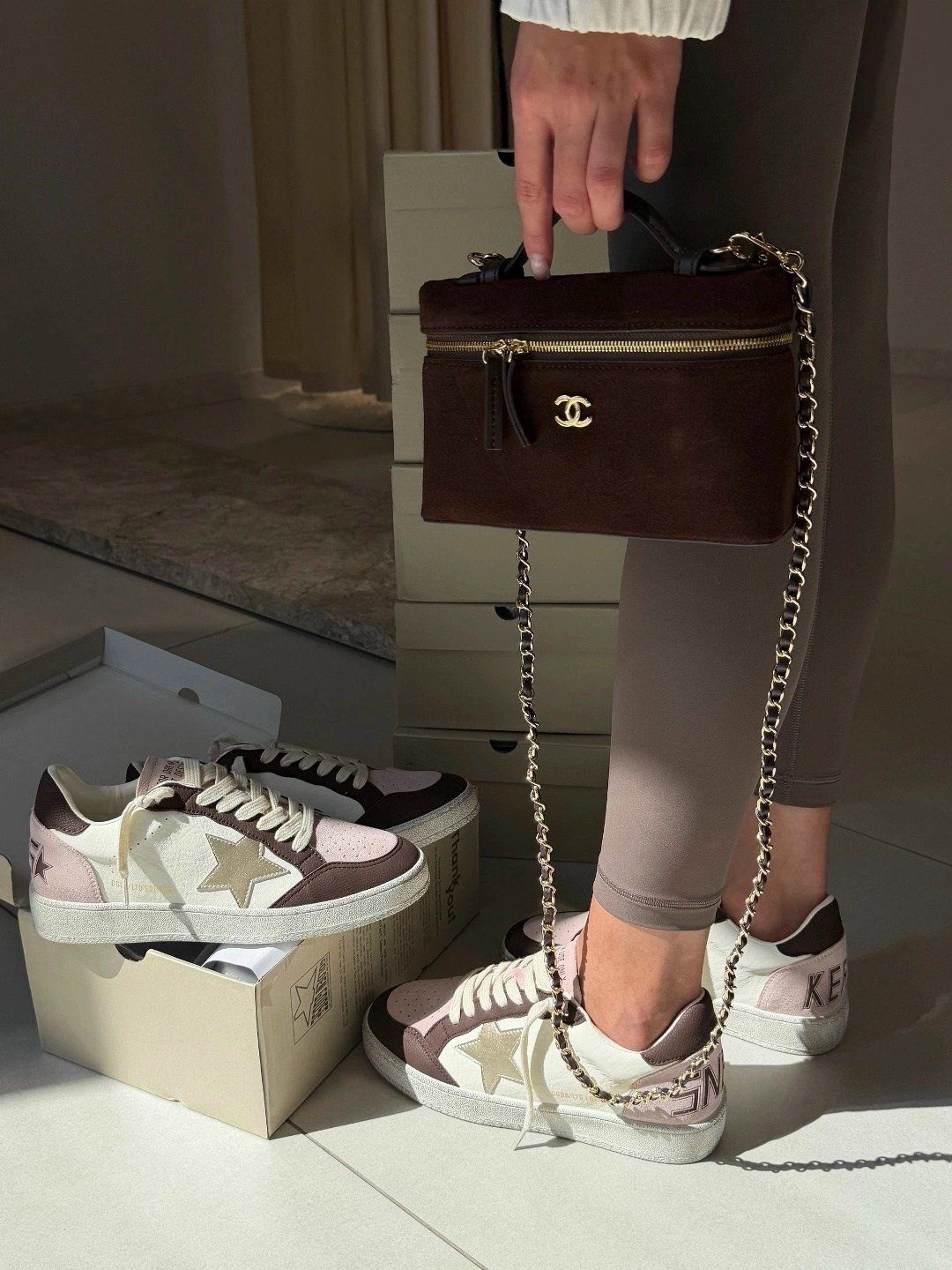 ,golden goose кроссовки,женские кеды, повседневные,замшевые кеды