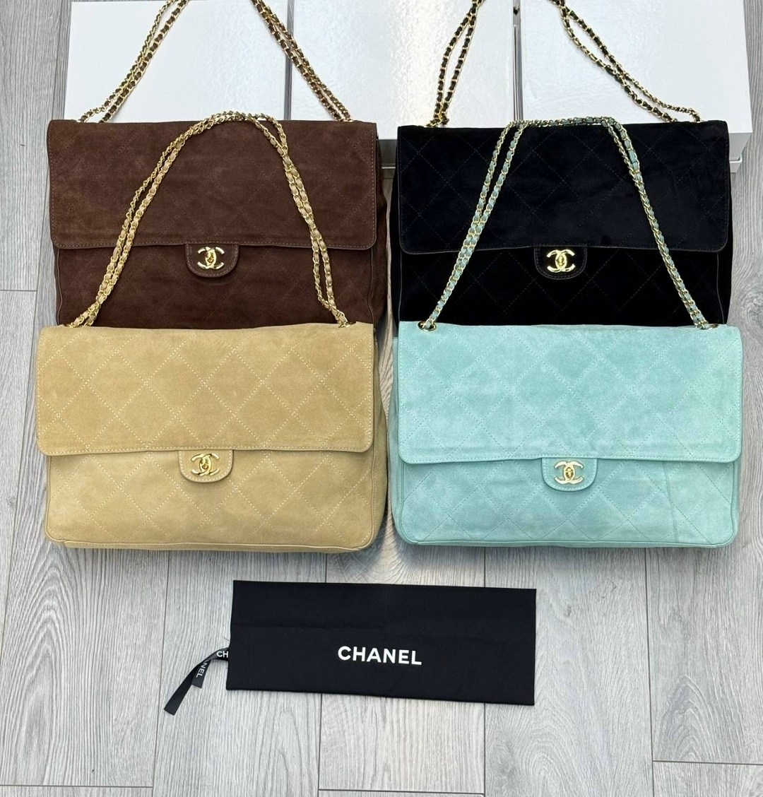 голубая сумка шанель,chanel classic flap bag,сумка шанель,зеленая сумка шанель,chanel classic flap
