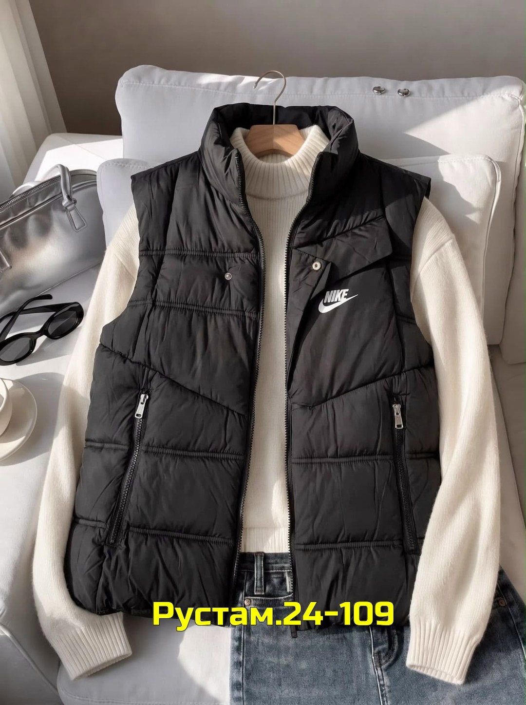 жилетка nike,жилет утепленный nike,жилетка мужская,жилет двусторонний,жилет nike