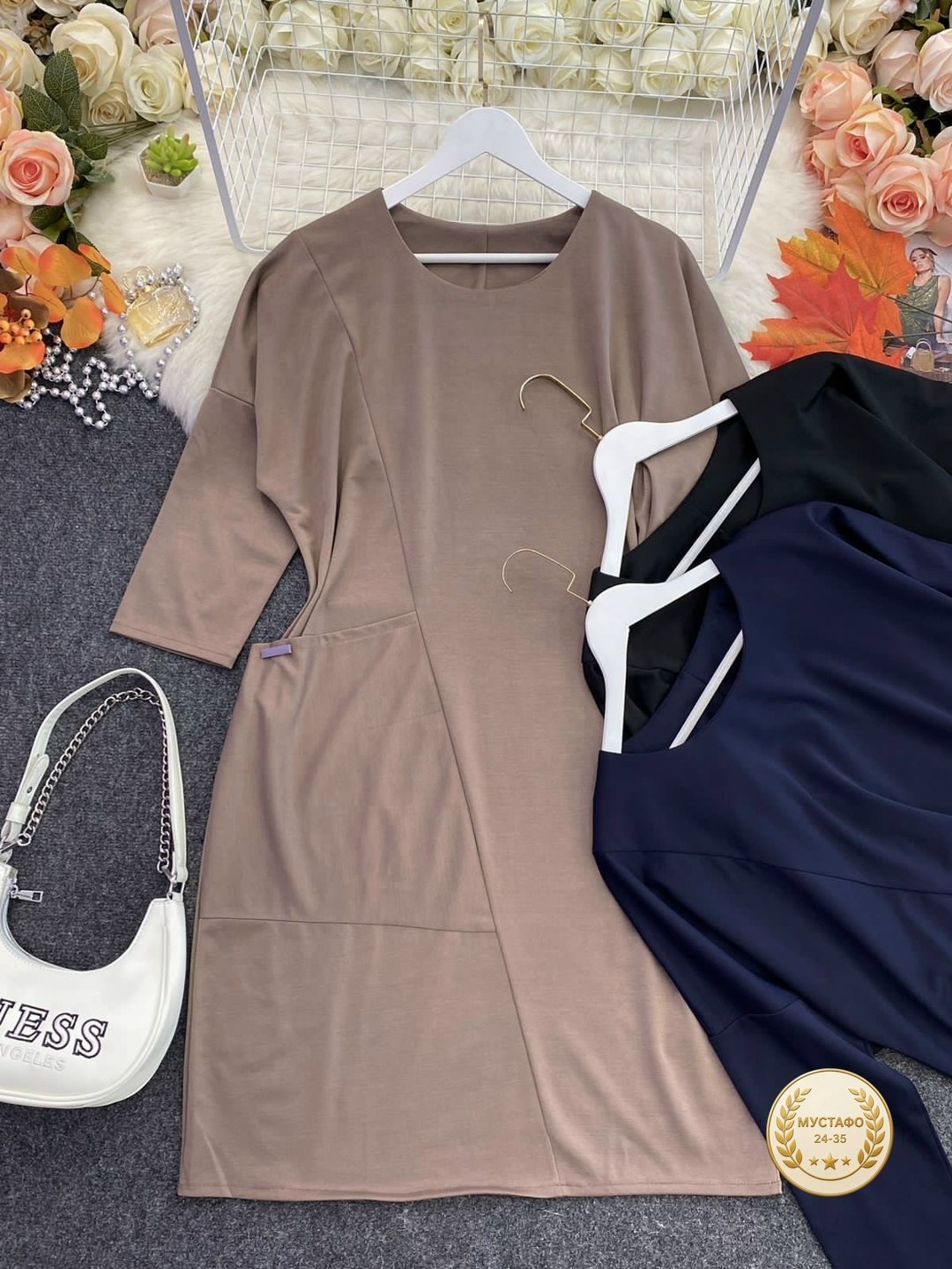 платье трикотажная,платье 👗,женская платье,теплое платье больших размеров,платье прямое