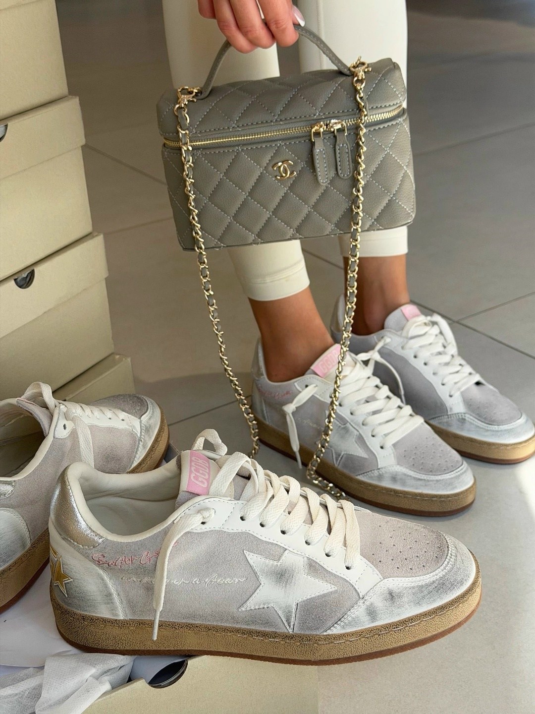 ,golden goose кроссовки,женские кеды, повседневные,замшевые кеды