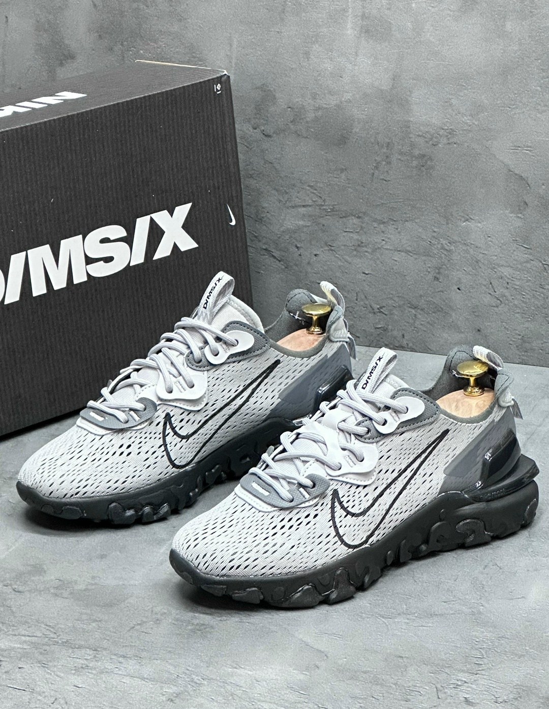 кроссовки nike react vision,nike react vision,nike react element 55,кроссовки nike react vision vast grey,nike nike react vision серые