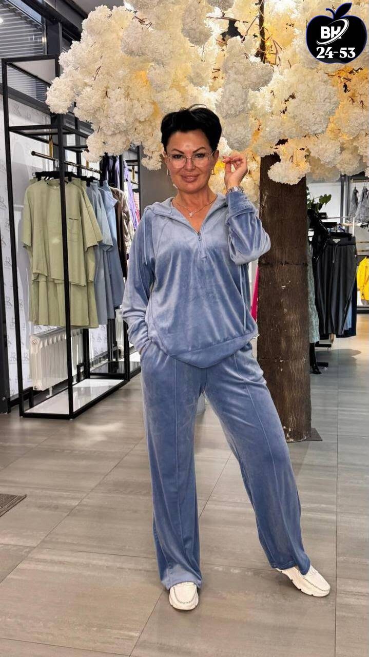 костюм велюровый,спортивный костюм велюровый спорт-шик mololux 391590737,велюровый костюм женский,велюровый костюм спортивный,женский спортивный костюм велюровый черный 1337/1338