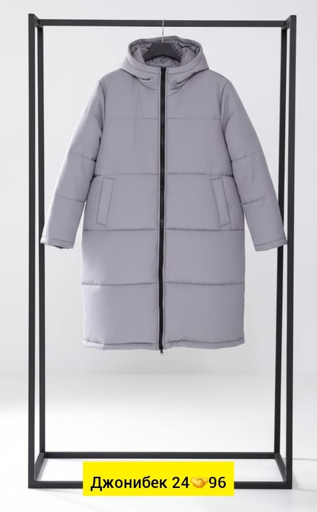 пальто oversize стеганое длинное с капюшоном befree,пальто oversize стеганое длинное с капюшоном,женские пуховики,пуховик пальто,удлиненная куртка