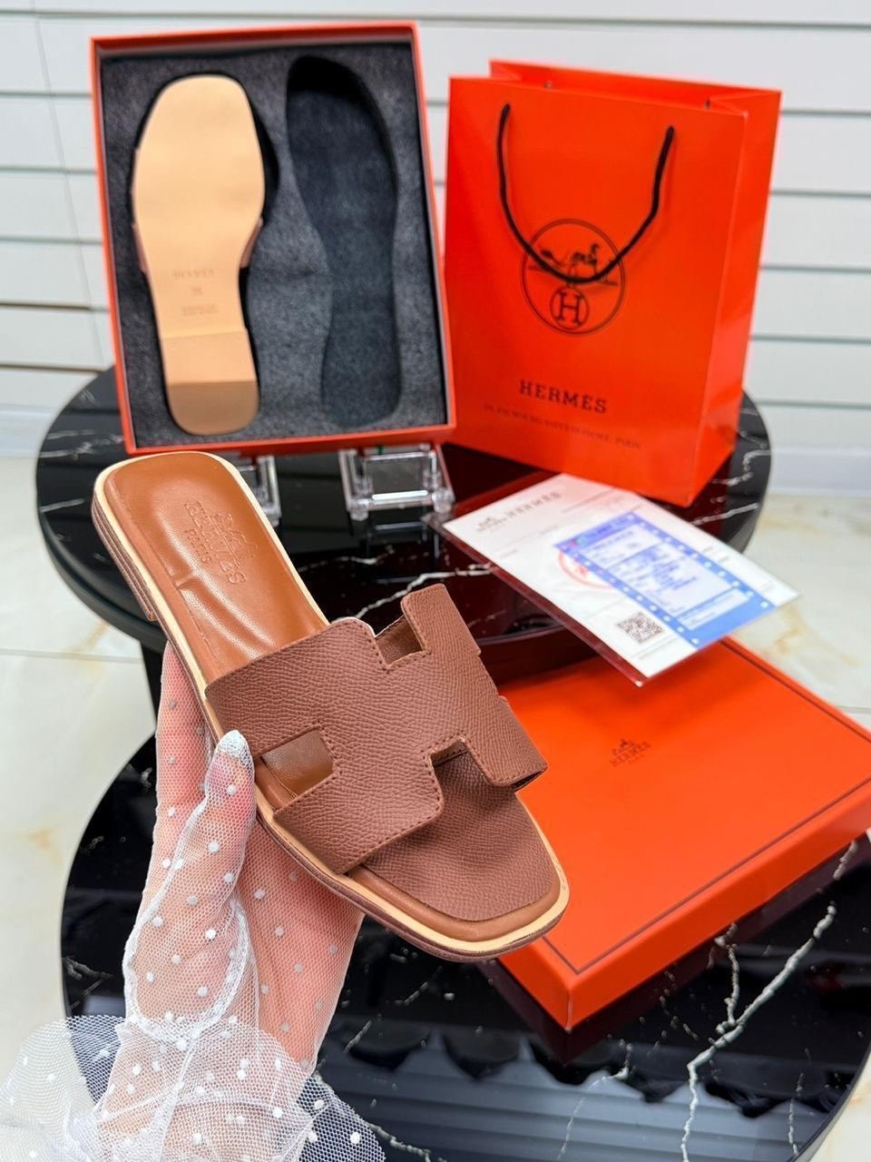 шлепки эрмес оран,шлепанцы hermes,,шлепки гермес женские,шлепанцы женские