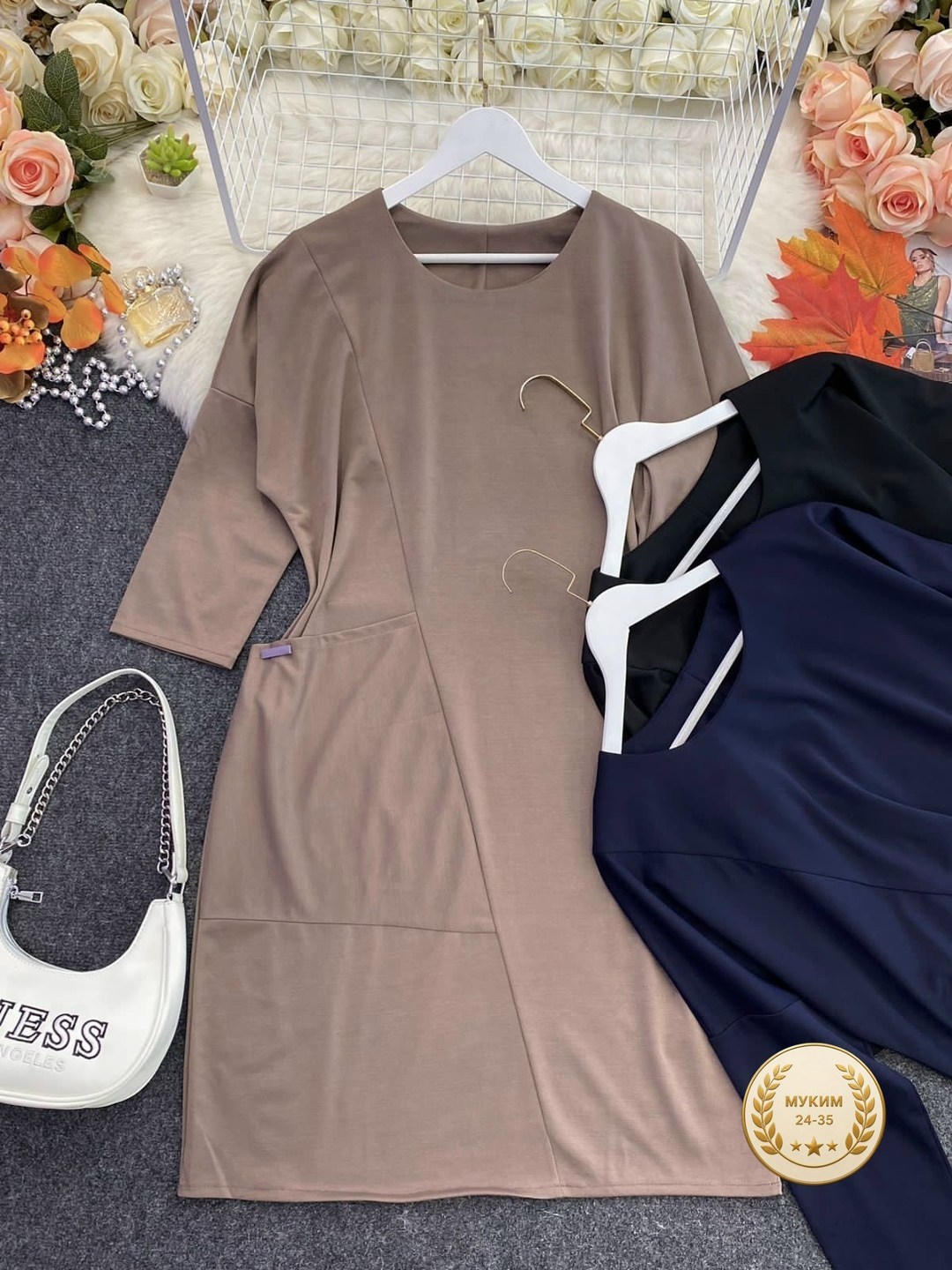 платье трикотажная,платье 👗,теплое платье больших размеров,женская платье,платье прямое