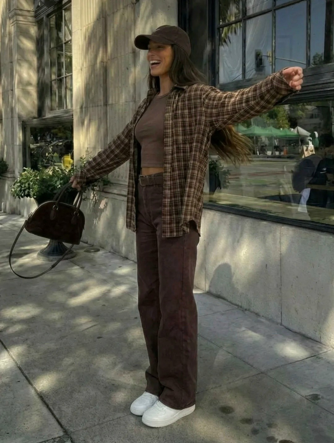 джинсы коричневые женские,мода стиль,одежда в стиле,коричневые джинсы