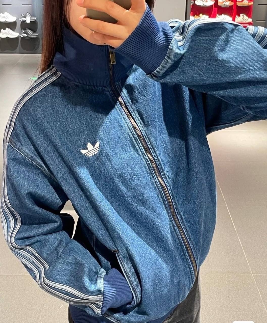 adidas джинсовая куртка firebird adicolor синий,джинсовая куртка adidas originals,джинсовая куртка,adidas original