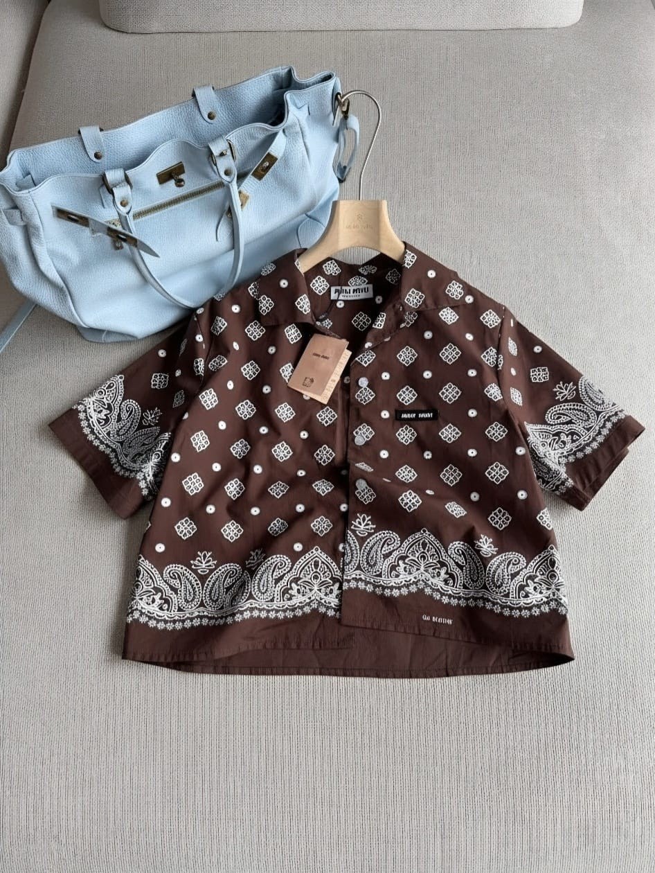 рубашка с принтом,рубашка supreme bandana silk short-sleeve shirt 'brown',рубашка бандана,рубашка стиль,рубашка