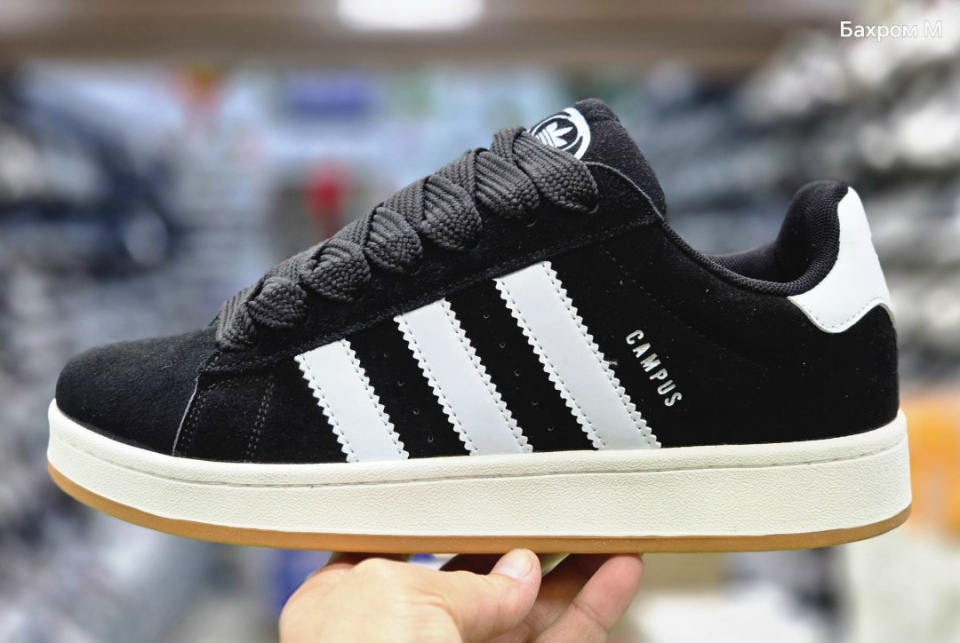 ,кроссовки adidas campus,кроссовки adidas,adidas campus,кроссовки и кеды - adidas campus 00s j black white gum
