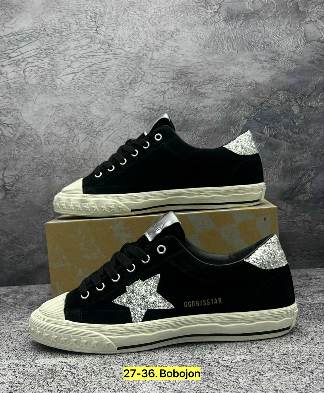 golden goose кеды hi star на платформе черный,,кеды hi star с блестками golden goose черный,кеды super-star с блестками golden goose черный,golden goose кеды hi star черный