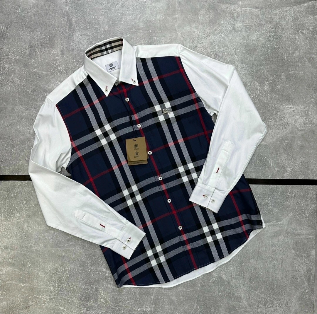 рубашка burberry мужская,рубашка burberry,рубашка барбери,рубашка барбери синяя,барбери рубашка темно синяя