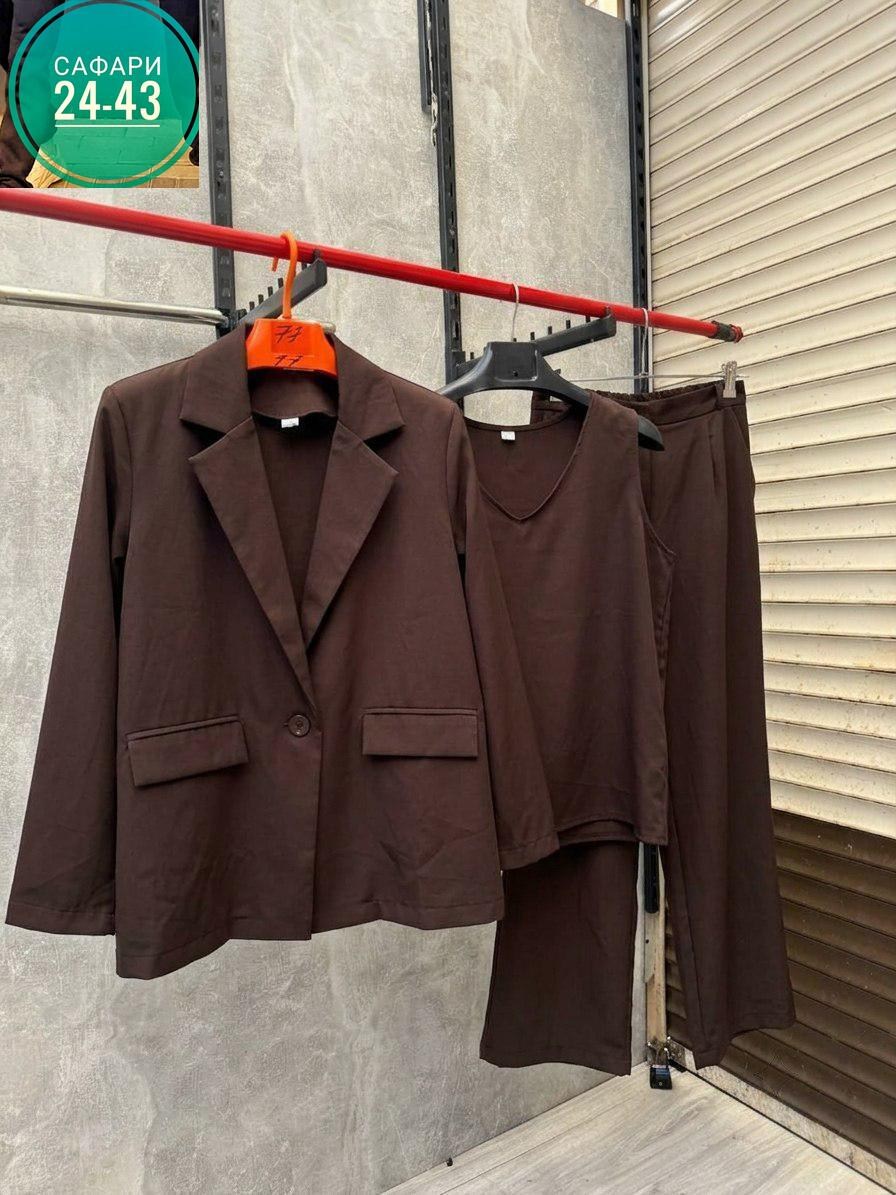 костюм брючный с пиджаком offostyle,костюм женский,брючный костюм женский,брючный костюм с пиджаком,голубой брючный костюм