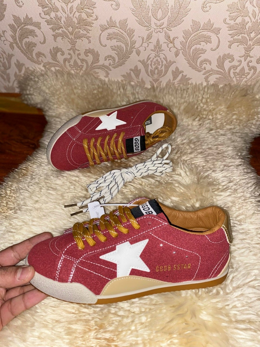 кроссовки golden goose ball star,кроссовки golden goose,,кеды golden goose,кеды голден гус красные