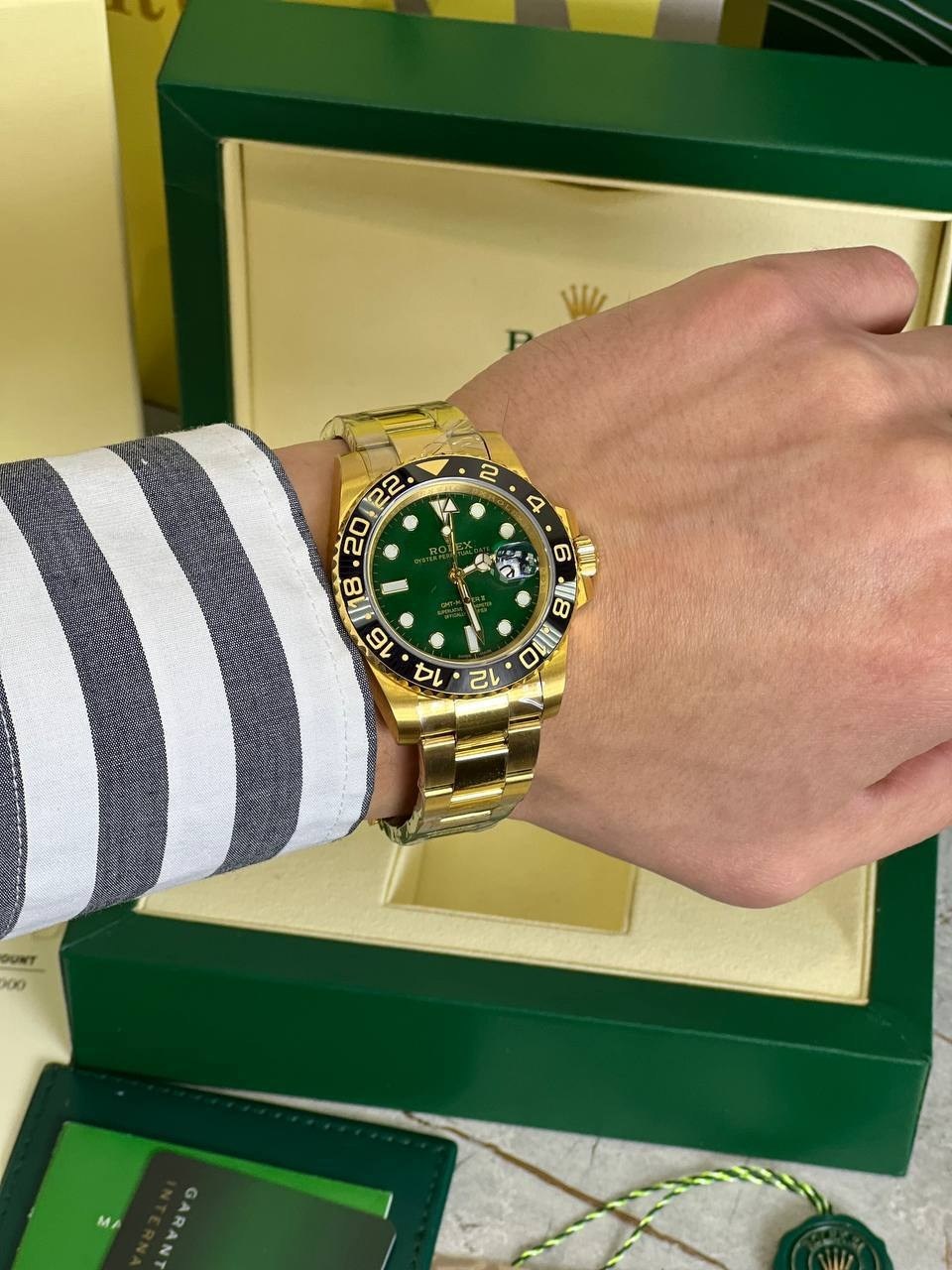 rolex oyster,наручные часы rolex,rolex gmt master 2,rolex gmt master 2 gold green,наручные часы rolex rolex