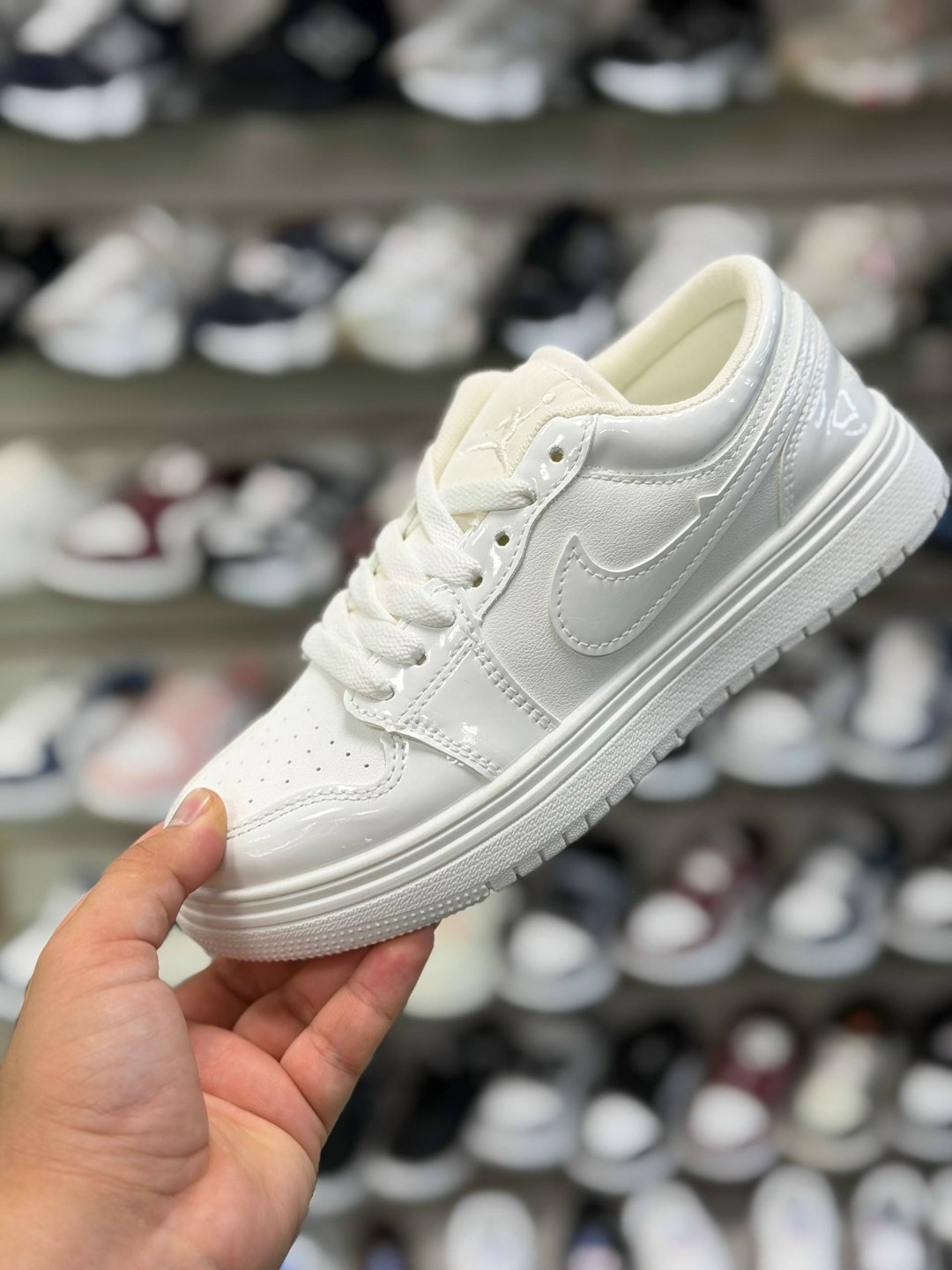 кроссовки, женская,обуви,nike air jordan 1 low,кроссовок