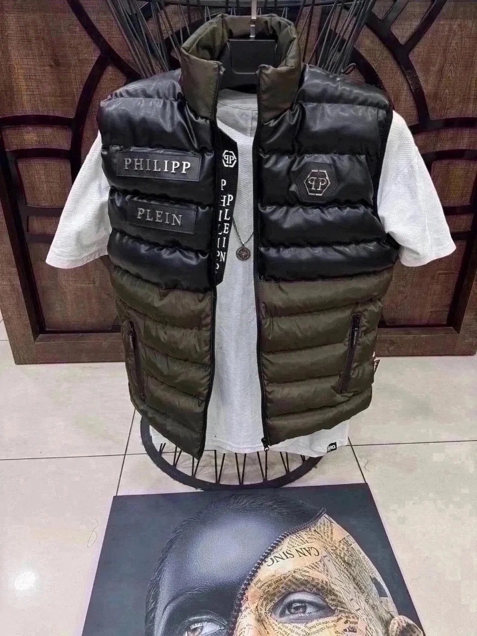 жилет philipp plein,жилетка мужская,жилетка,жилет,стильная жилетка