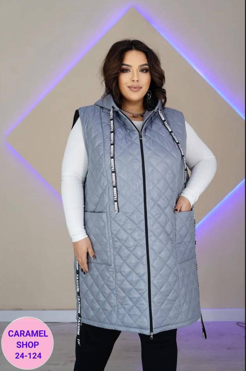 жилет утепленный женский больших размеров arzuwear,жилет женский утепленный удлиненный стеганый,жилет на синтепоне больших размеров,жилетка женская в большого размера на синтепоне,удлиненный жилет