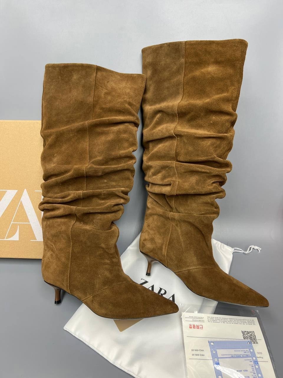 замшевые сапоги,сапоги женские,,zara замшевые сапоги,модные сапоги
