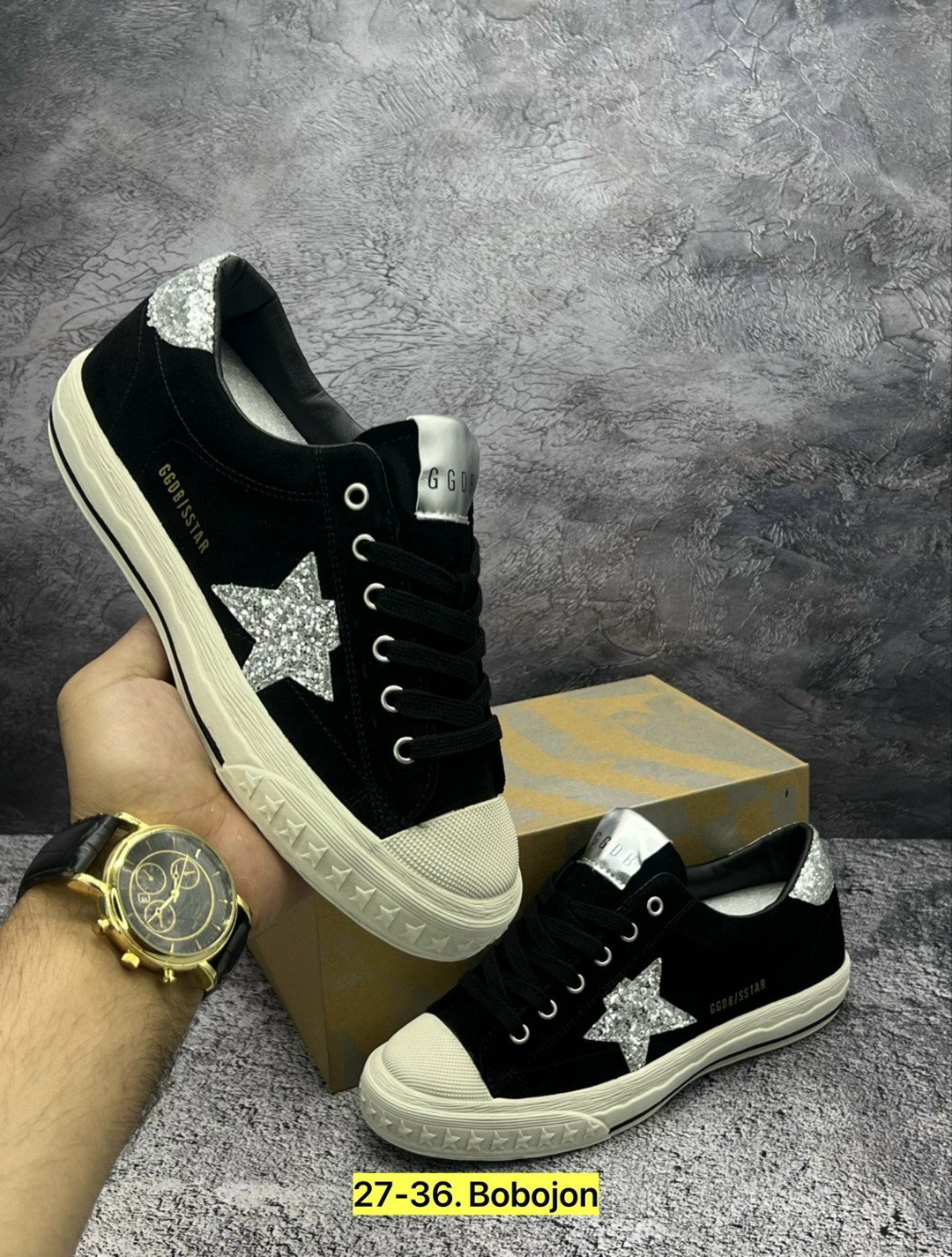 golden goose кеды hi star на платформе черный,,кеды hi star с блестками golden goose черный,кеды super-star с блестками golden goose черный,golden goose кеды hi star черный