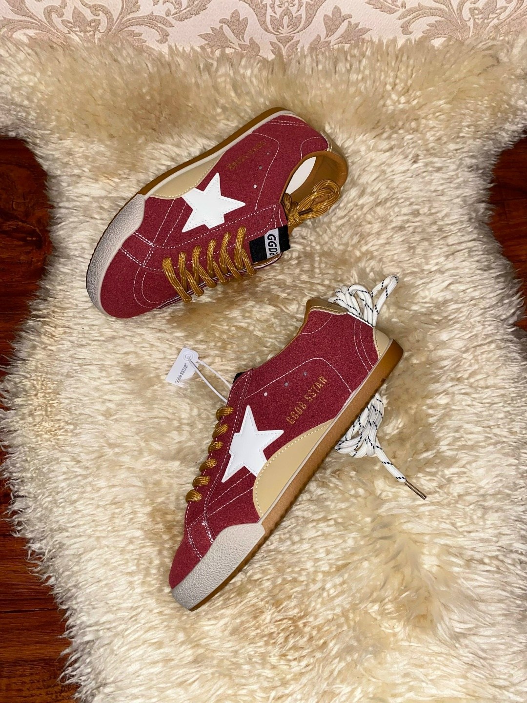 кроссовки golden goose ball star,кроссовки golden goose,,кеды golden goose,кеды голден гус красные