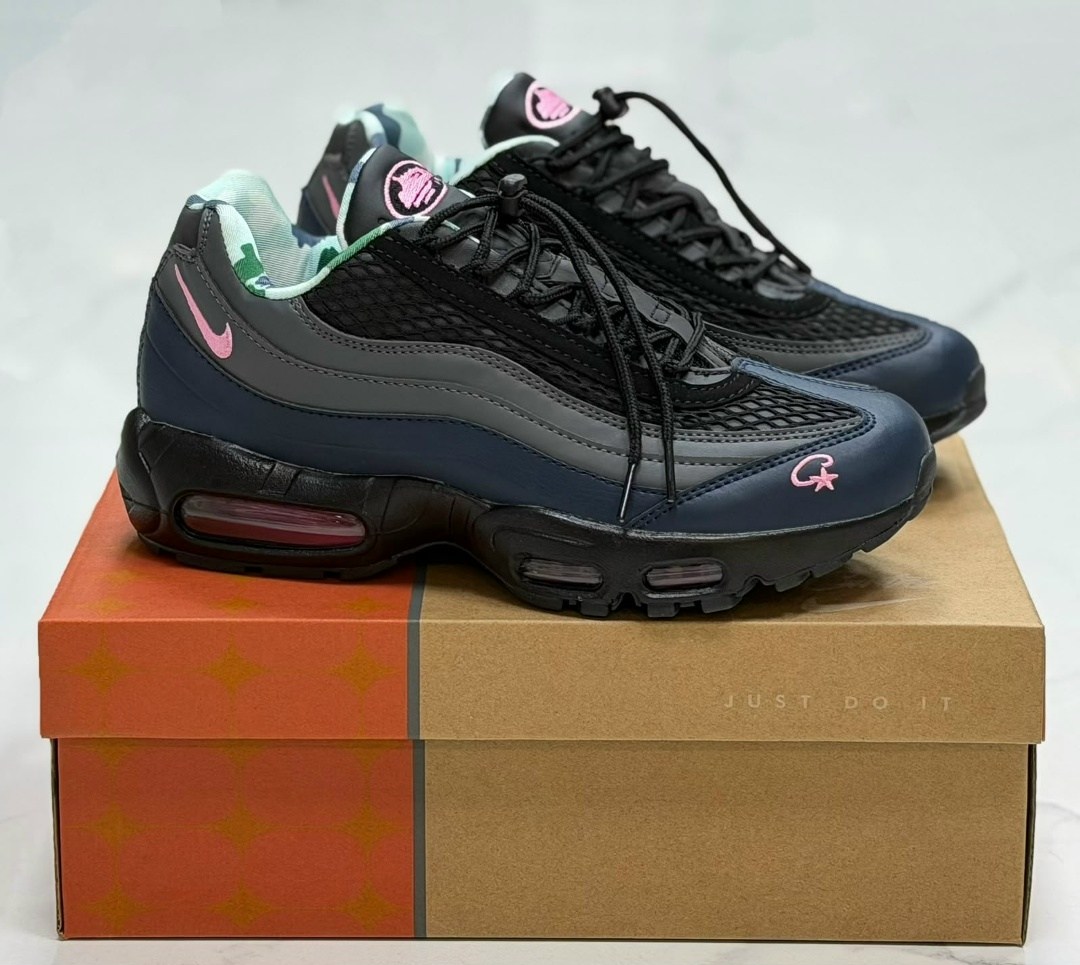 corteiz x nike air max 95,кроссовки nike air max 95,nike air max 95 corteiz,nike air max 95,nike кроссовки air max 95 pink beam из коллаборации с corteiz черный