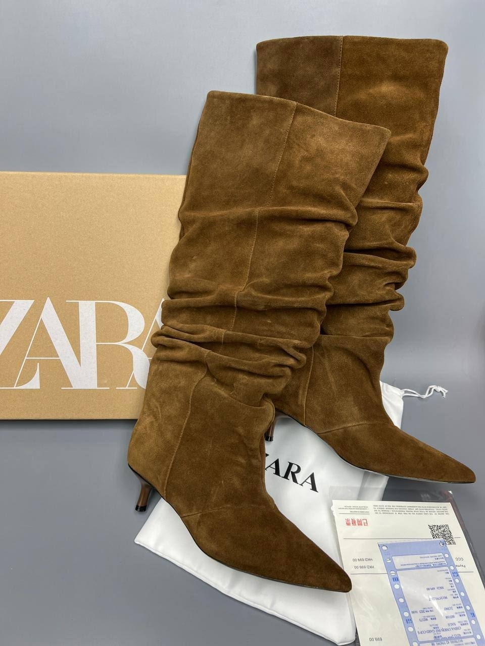 замшевые сапоги,сапоги женские,,zara замшевые сапоги,модные сапоги