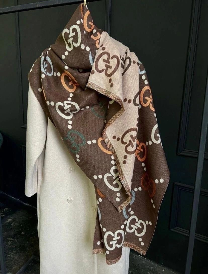 двухсторонний теплый палантин louis vuitton,палантин женский кашемир,палантин кашемир,палантин двухсторонний,палантин женский с принтом