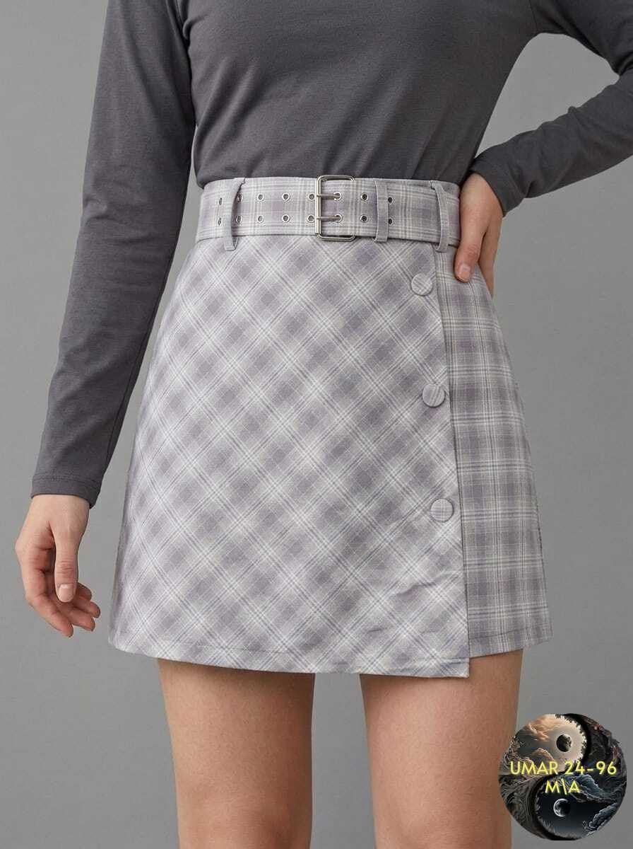 юбка в клетку золла,юбка в клетку,юбка мини,юбка,юбка серая