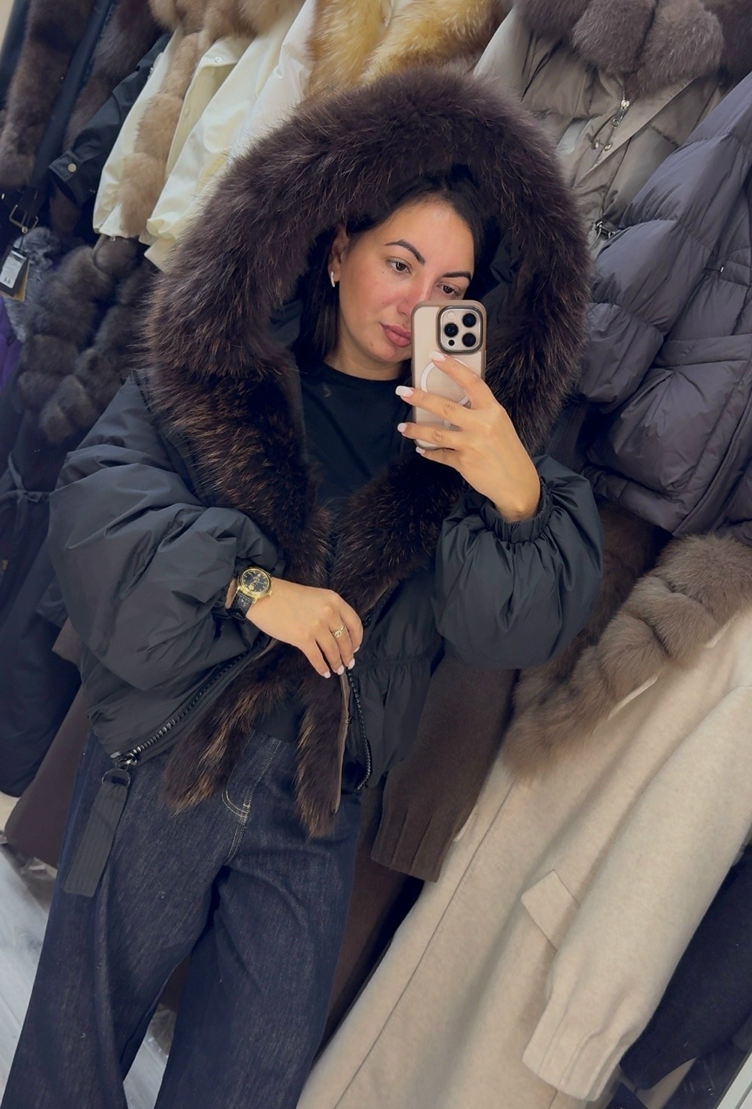 пуховик с натуральным мехом,пуховик куртка с натуральным мехом max mara,пуховики оверсайз,пуховик,пуховик куртка