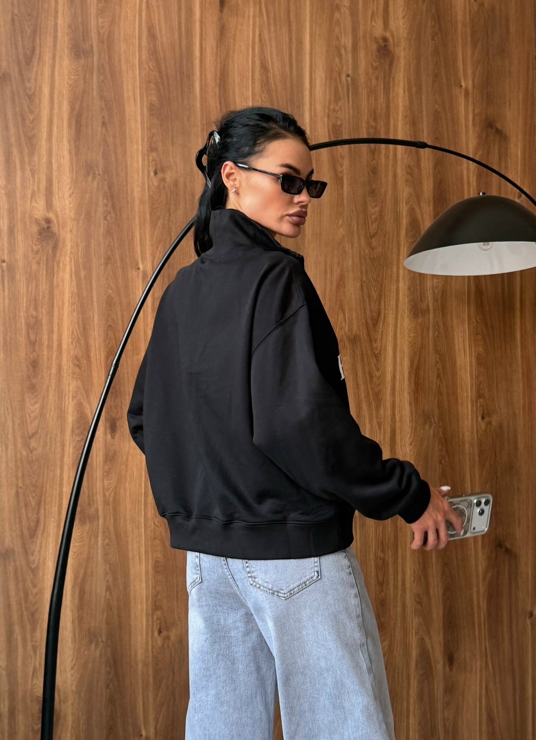 худи на молнии без начеса с завязками xtz streetwear,свитшот женская,кофта женская,толстовка женская,кофта короткая