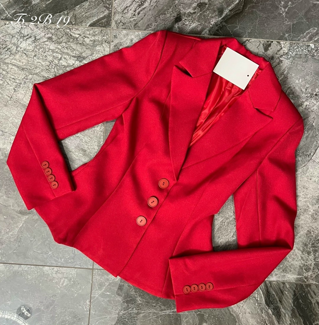 пиджак приталенный жакет классический milania style 263375226,пиджак приталенный жакет классический milania style цвет красный,женский приталенный пиджак,пиджак жакет приталенный,пиджак приталенный жа