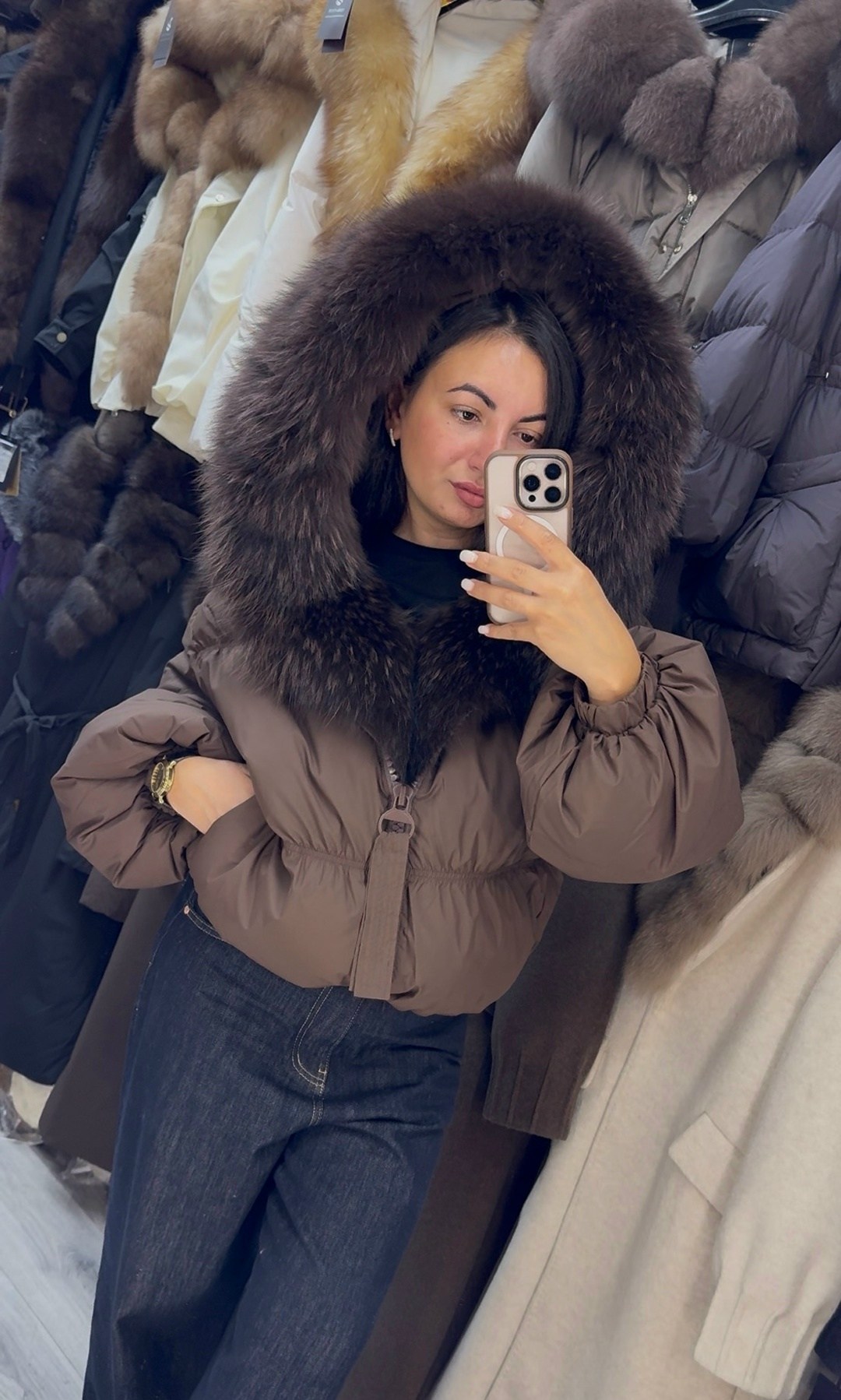 пуховик с натуральным мехом,пуховик куртка с натуральным мехом max mara,пуховики оверсайз,пуховик,пуховик куртка