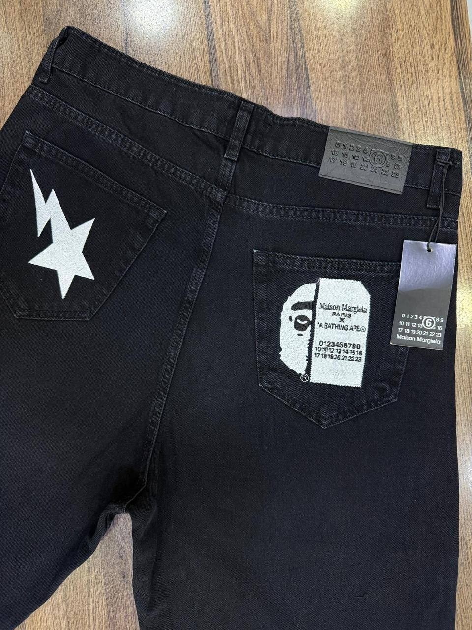джинсы evisu,мужские джинсы,джинсы evisu широкие,джинсы с принтом,джинсы брюки