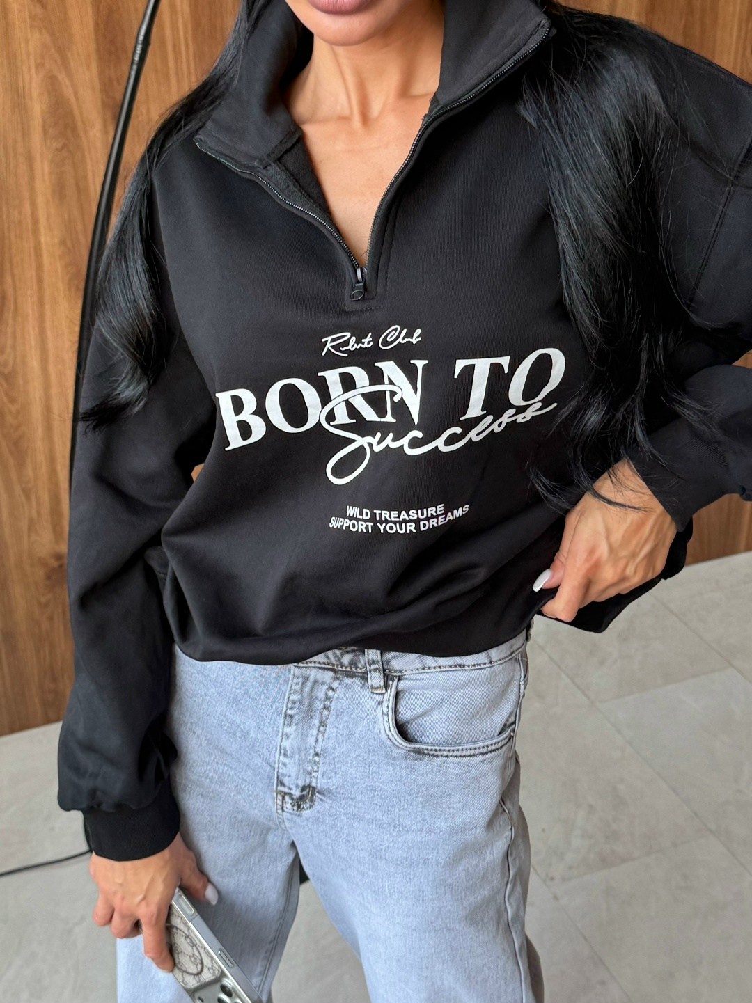 худи на молнии без начеса с завязками xtz streetwear,свитшот женская,кофта женская,толстовка женская,кофта короткая