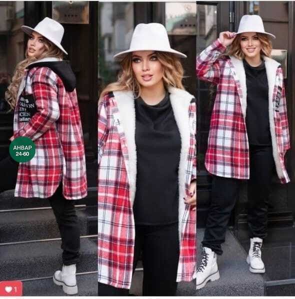 рубашка оверсайз теплая в клетку удлиненная amy store,женский костюм тройка,рубашка оверсайз теплая в клетку,рубашка оверсайз теплая в клетку удлиненная,худи оверсайз теплая в клетку удлиненная roza f