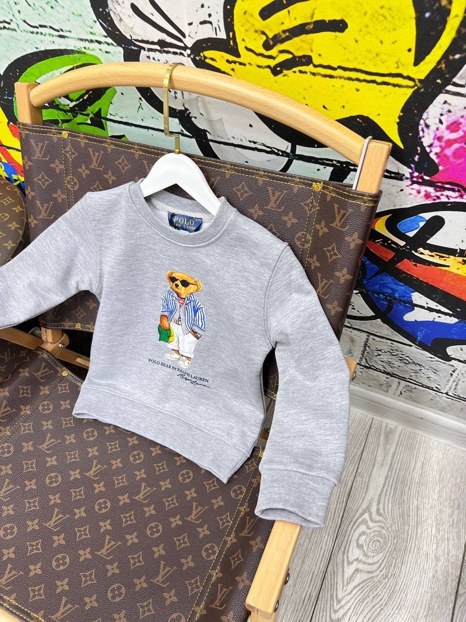 свитшот для новорожденной,свитшот polo ralph lauren,детский свитшот,свитшот с мишкой,толстовка свитшот для мальчика