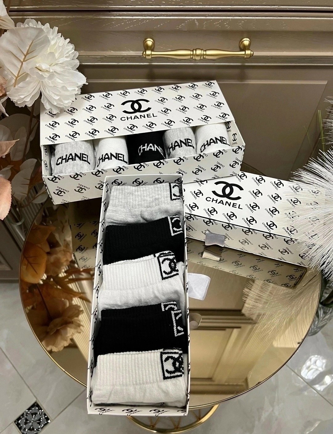 носки chanel,носки шанель,носки универсальные,носки мода,носки модная