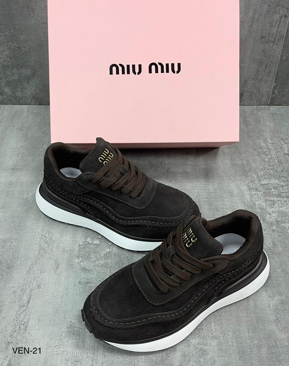 кроссовки женскиe,кроссовки miu miu,,кроссовки miu,кроссовки черные