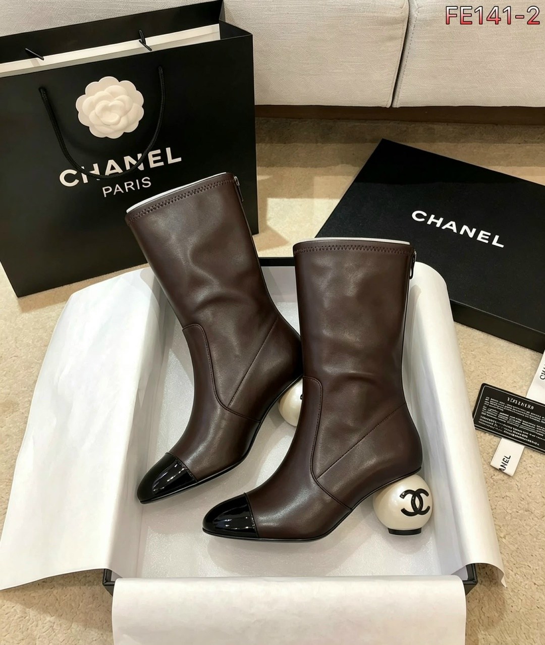 сапоги chanel,ботинки chanel,ботильоны chanel,ботильоны женские chanel,женские ботильоны chanel мягкие из кожаного спилка