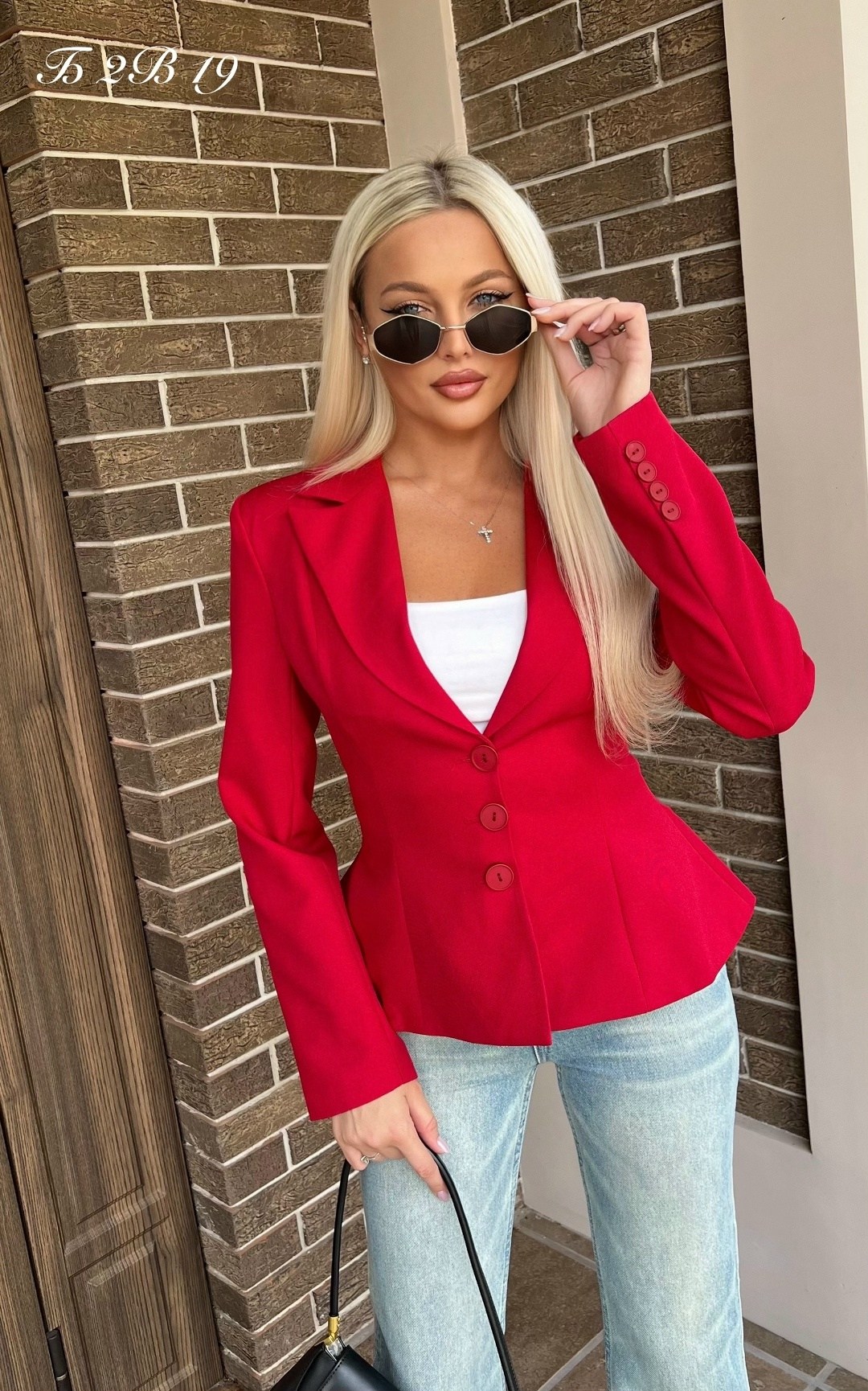 пиджак приталенный жакет классический milania style 263375226,пиджак приталенный жакет классический milania style цвет красный,женский приталенный пиджак,пиджак жакет приталенный,пиджак приталенный жа