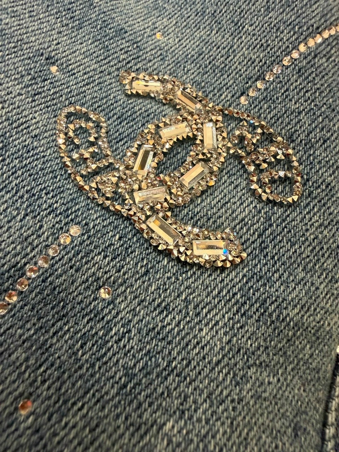 джинсы chanel,джинсы шанель,женские джинсы,модные джинсы,джинсы женский chanel бело-синий