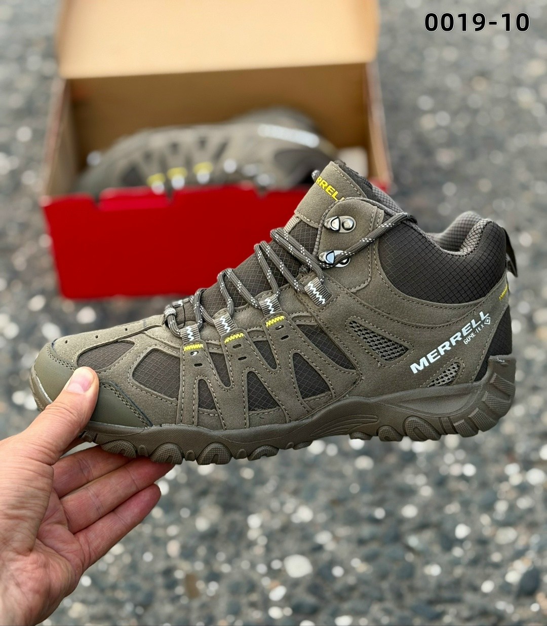 merrell accentor 2 vent mid wp,ботинки merrell, merrell,merrell,мужская  merrell