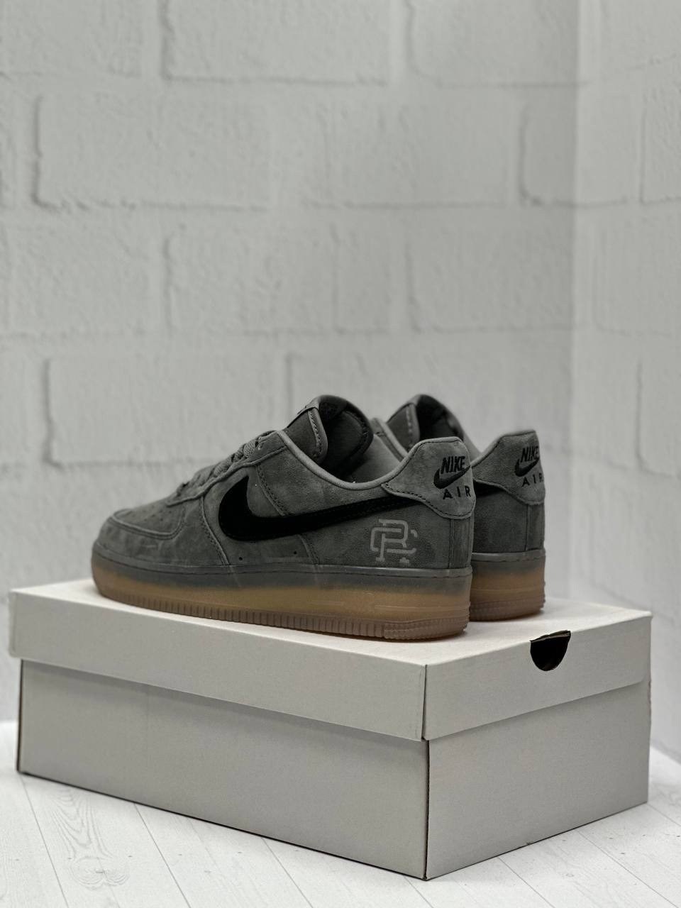 кросcовки nike air force 1,nike air force 1 low,nike air force 1 low suede dark grey,мужские nike air force 1 mid серые кроссовки,nike air force 1 low grey suede