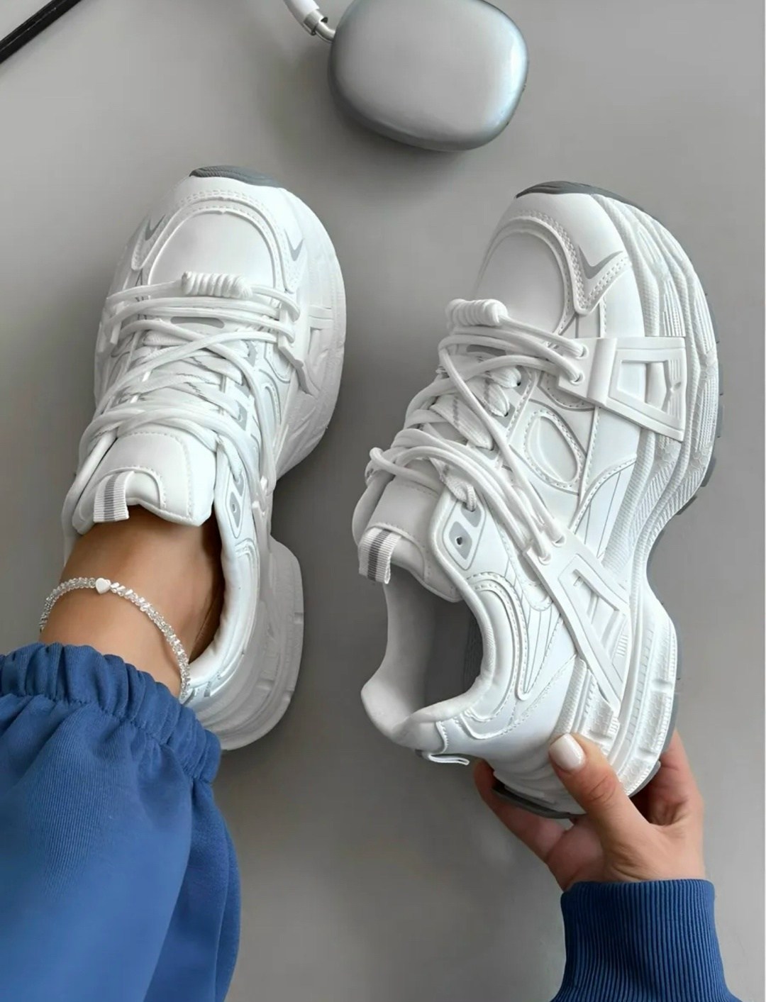 кроссовки женские,кроссовки белые,женские кроссовки balenciaga,кроссовки модные,массивные кроссовки
