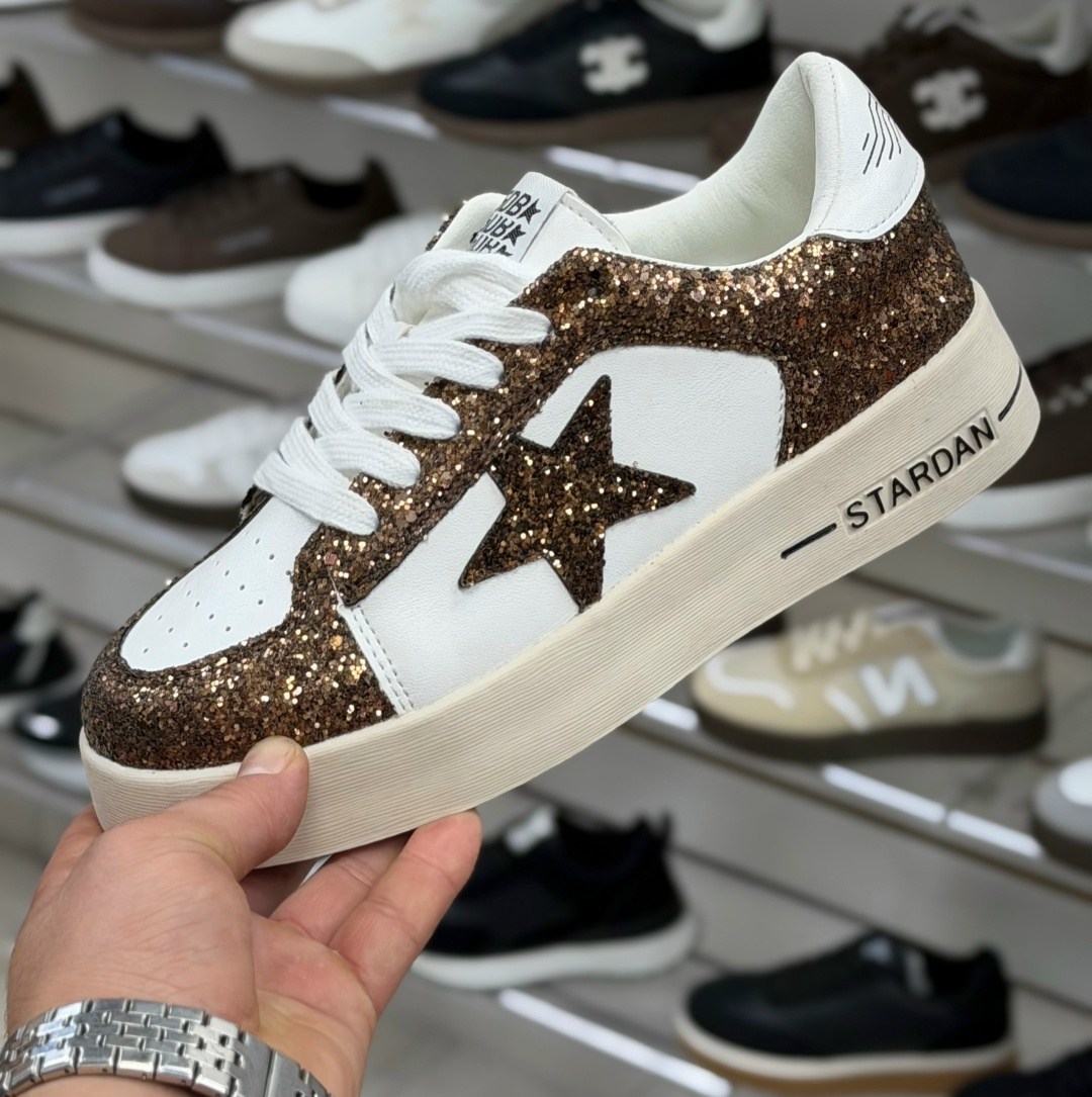 ,голден гус кеды черные, женская,кеды golden goose,golden goose black glitter hi star sneakers