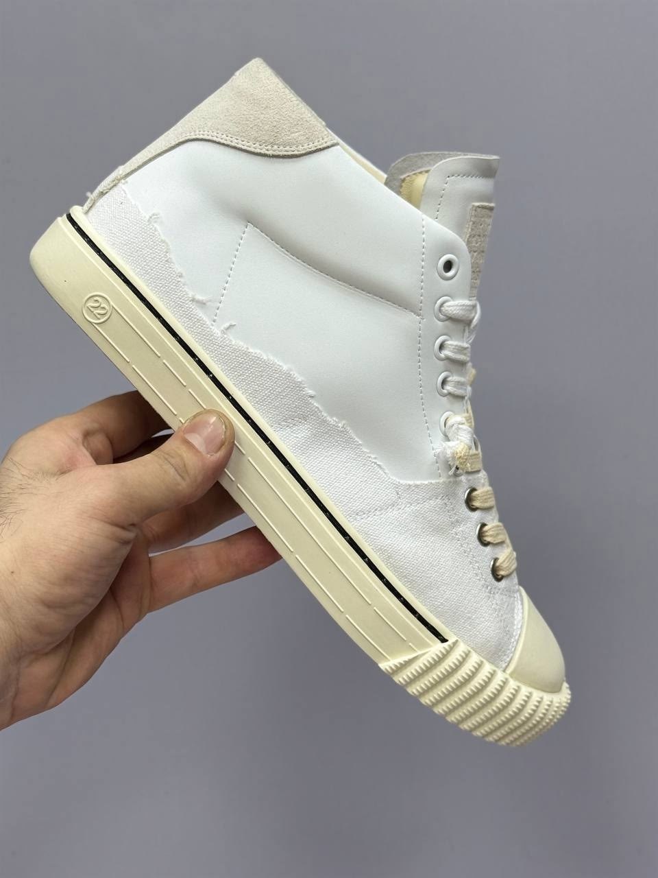 кеды maison margiela evolution,,высокие кроссовки,кеды maison margiela,оригинальные кроссовки