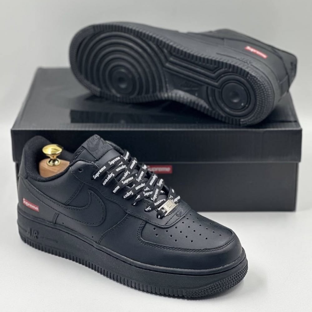 nike air force 1 low supreme black,nike air force 1 supreme,nike air force 1 supreme black,кроссовки nike air force 1 supreme,кроссовки nike air force 1 low x supreme "black"
